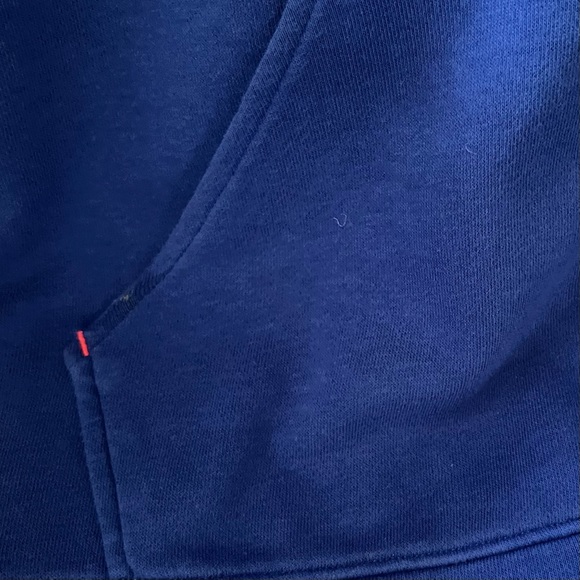 SPRING Girls UNDER ARMOUR UA Royal Blue & Neon Pink ZIP HOODIE JACKET YLG - Picture 6 of 10